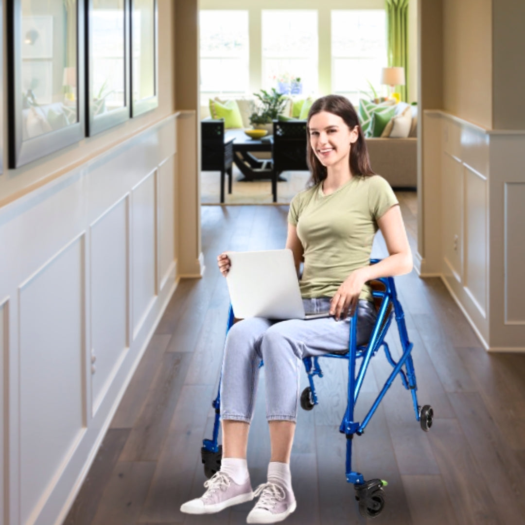 Klip 4-Wheel with Flip Up Seat and 8-outdoor wheel (KP518-28-38-48) By Circle Specialty