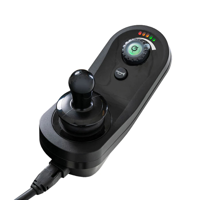Joystick control panel for Pride Jazzy EVO 614 Power Chair with power and horn buttons