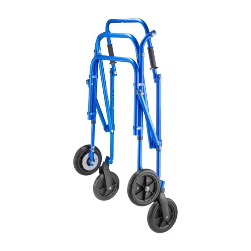 Klip 4-Wheel posterior Pediatric Walker With 8" Wheel (KP418-28-38-48) By Circle Specialty