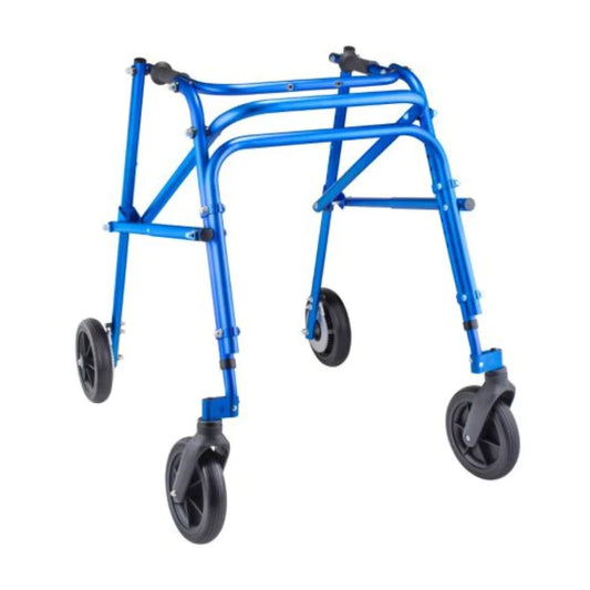 Klip 4-Wheel posterior Pediatric Walker With 8" Wheel (KP418-28-38-48) By Circle Specialty