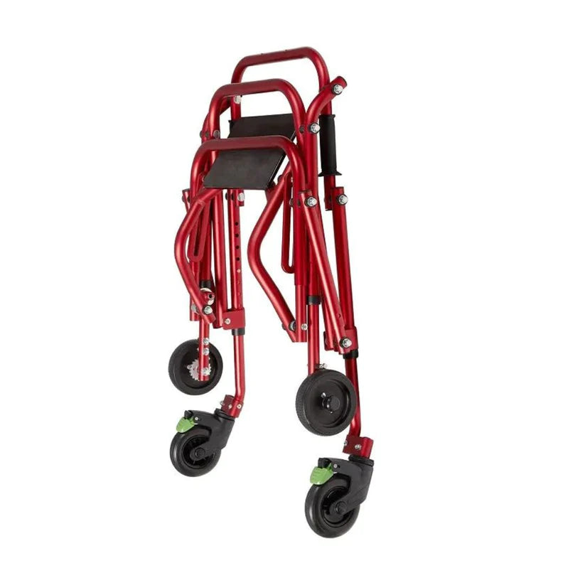 Klip 4-Wheel With Flip-Up Seat posterior Pediatric Walker (KP510-20-30-40) By Circle