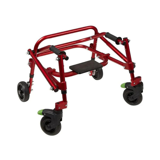 Klip 4-Wheel With Flip-Up Seat posterior Pediatric Walker (KP510-20-30-40) By Circle