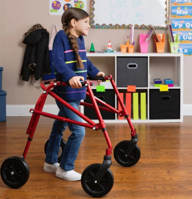 Klip 4-Wheel posterior Pediatric Walker (KP410-420-430-440) By Circle