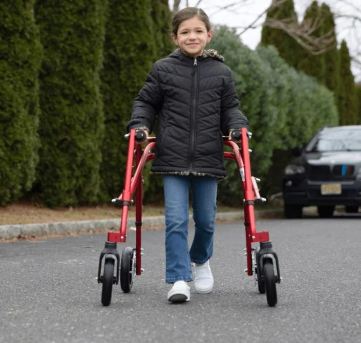 Klip 4-Wheel posterior Pediatric Walker (KP410-420-430-440) By Circle