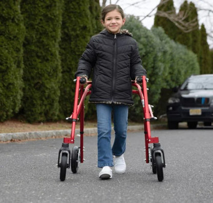 Klip 4-Wheel posterior Pediatric Walker (KP410-420-430-440) By Circle